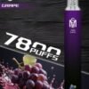 【爅嘶一次性電子煙 新款大容量7800 Puffs】 拋棄式電子煙 香度提高30%｜美滋滋糖果屋