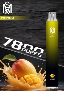 【爅嘶一次性電子煙 新款大容量7800 Puffs】 拋棄式電子煙 香度提高30%｜美滋滋糖果屋