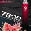 【爅嘶一次性電子煙 新款大容量7800 Puffs】 拋棄式電子煙 香度提高30%｜美滋滋糖果屋
