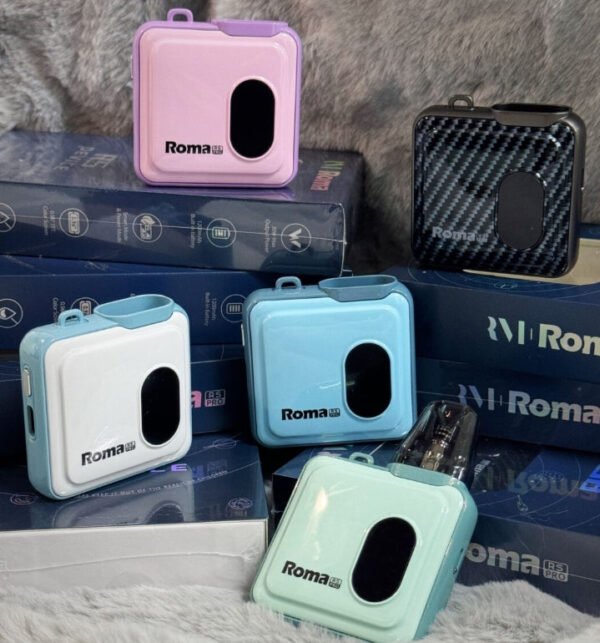 【羅馬 ROMA RS PRO 方塊注油款主機】1200mAh 超大電量｜通用 OXVA 小蠻牛系列｜美滋滋糖果屋