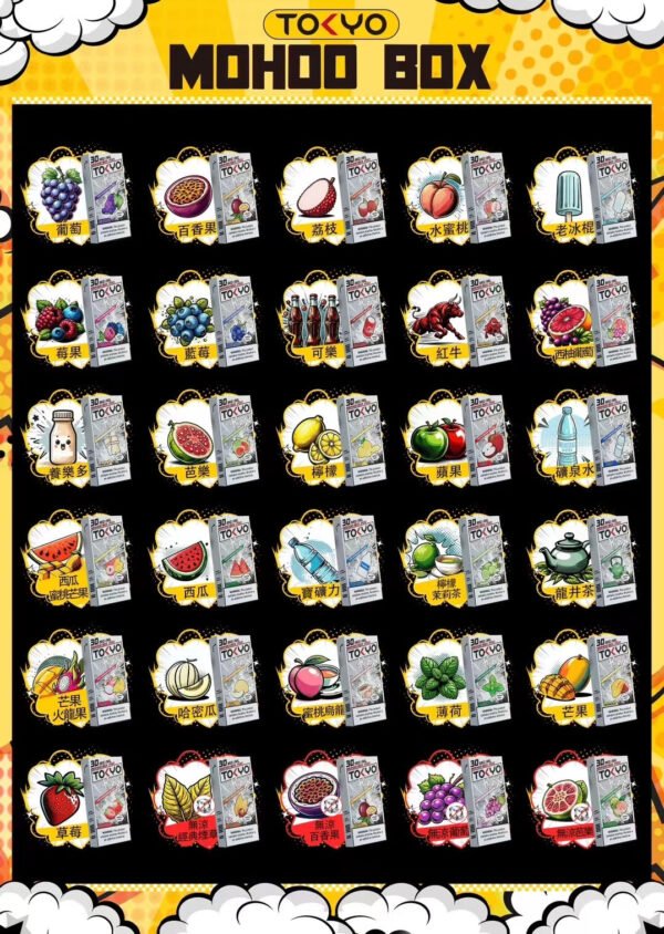 【TOKYO東京魔盒煙彈】 MOHOO BOX 東京魔盒｜美滋滋糖果屋