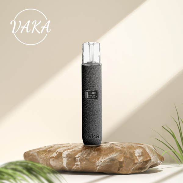 【VAKA皮革主機】兩段式調節 |LED顯示屏換彈式主機霧化桿 通用sp2/lana等一代煙彈｜美滋滋糖果屋