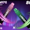 【LANA VAPE 8000口拋棄式】原廠正品 🔥Puffs全新升級版大容量電子煙｜美滋滋糖果屋