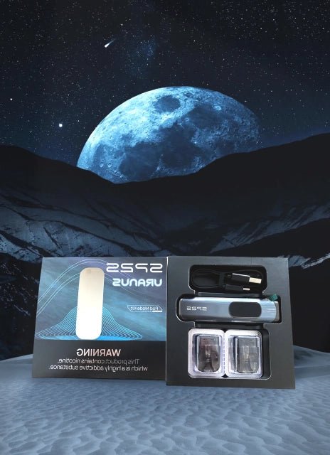 【SP2S 天王星注油主機套裝】LCD 彩色顯示屏｜附贈 2 顆空倉｜高功率多檔調節｜美滋滋糖果屋