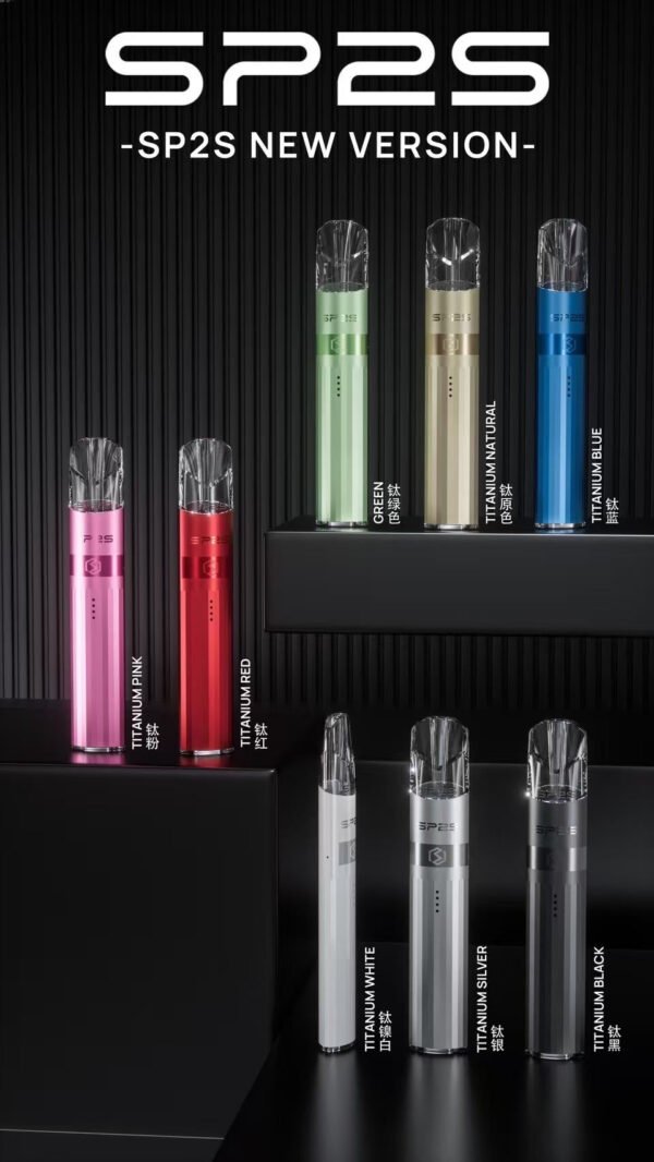 【SP2S Legend S 傳奇版主機】 SP2鈦發光主機全新升級版煙桿-兩檔調節8/9W-底部發光💥 通配一代lana/Sp2s/ilia等一代煙彈｜美滋滋糖果屋
