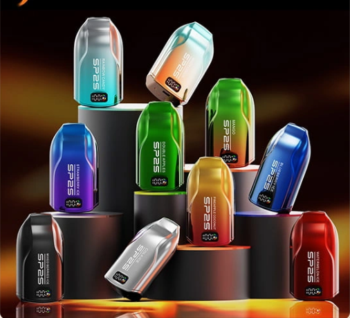 【SP2S拋棄式 12000口】擁有發光顯示屏 可充電電子煙 30ml超大容量｜美滋滋糖果屋