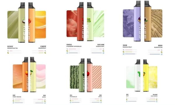 【KISS凯斯拋棄式】MIX&SHARE kiss磁吸電子煙-大容量6500口拋棄式-KISS一次性電子煙｜美滋滋糖果屋