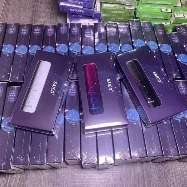 【Saico 炫刻十二星座系列主機】可發光煙桿8-10W適用于一代煙彈 [只賣正品]｜美滋滋糖果屋