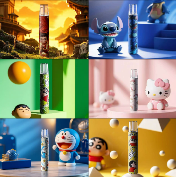 【幸運LUCKIN主機】 限量版卡通煙桿 適配一代煙彈｜美滋滋糖果屋