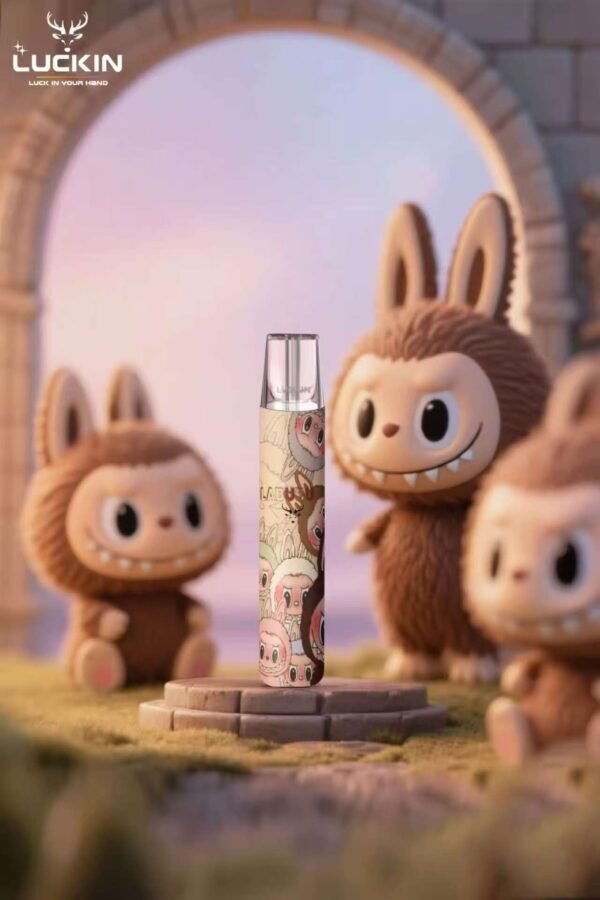 【LUCKIN幸運主機聯名款】泡泡馬特拉布布Labubu潮玩聯名款 兩段式調節/通用sp2,lana等一代煙彈｜美滋滋糖果屋