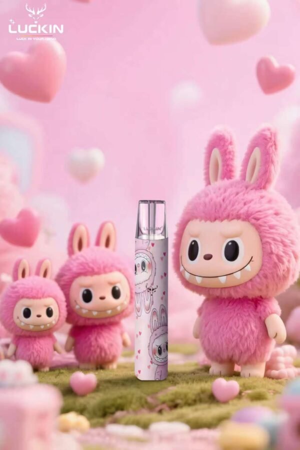 【LUCKIN幸運主機聯名款】泡泡馬特拉布布Labubu潮玩聯名款 兩段式調節/通用sp2,lana等一代煙彈｜美滋滋糖果屋