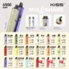 【KISS凯斯拋棄式】MIX&SHARE kiss磁吸電子煙-大容量6500口拋棄式-KISS一次性電子煙｜美滋滋糖果屋