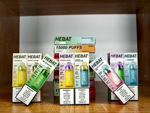 【HEBAT喜貝15000口拋棄式】王嘉尓同款｜2025最新款續航超長一次性大容量電子煙｜美滋滋糖果屋