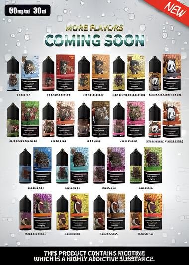 【HEBAT喜貝煙油】小煙油50mg/30ml 水果口味電子煙油｜美滋滋糖果屋