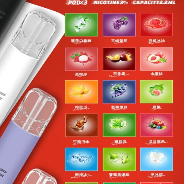 FIPY果派煙彈-多種口味選擇一代霧化彈適用一代主機美滋滋糖果屋