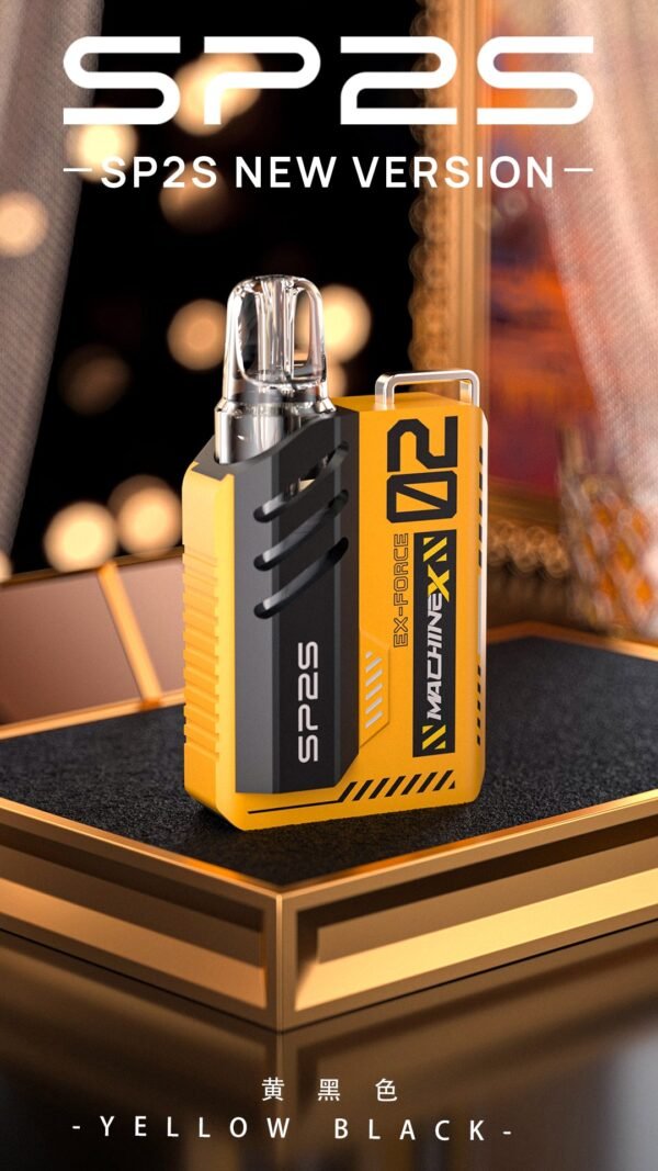 【思博瑞SP2S MAX 矩陣系列主機】 SP2s pod新版方形帶屏換彈式主機套裝 盒子棉網芯電子煙｜美滋滋糖果屋