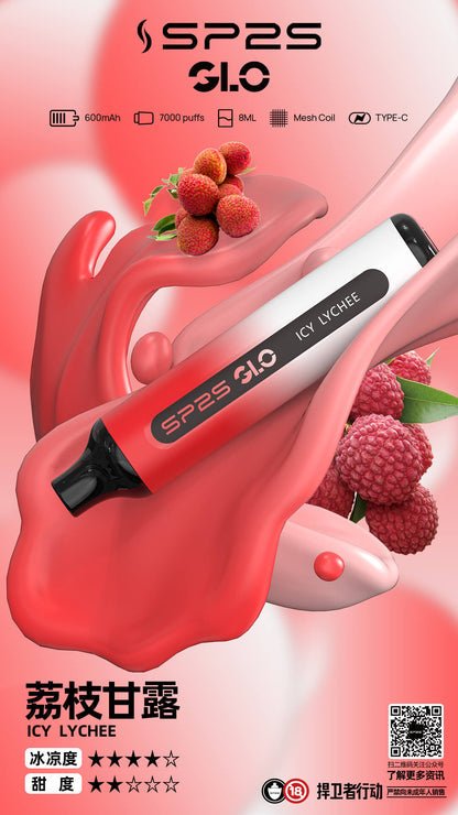 【SP2S拋棄式7000口】-15種口味8ml/新手可入 sp2s Puffs一次性7000口霧化棒｜美滋滋糖果屋