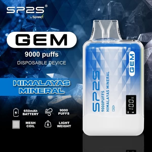 【SP2S 思博瑞抛棄式】-大容量拋棄式- SP2S 9000 puffs 拋棄式｜美滋滋糖果屋