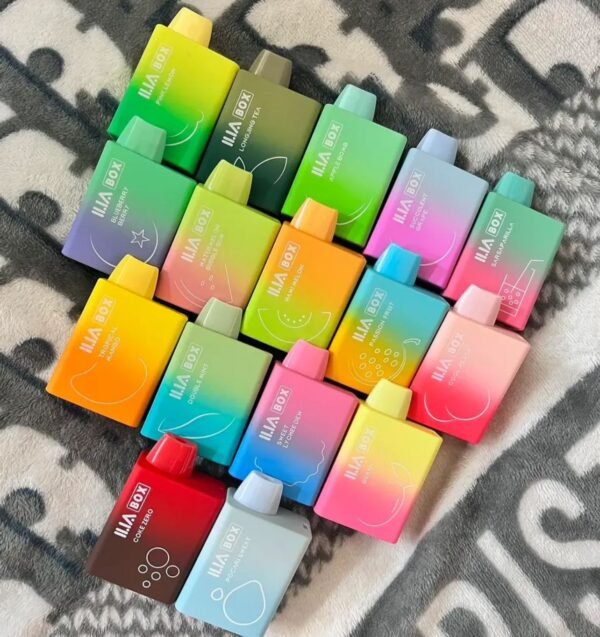 【ILIA 哩亞】三代拋棄式電子煙 一次性5000口BOX拋棄式電子煙｜美滋滋糖果屋