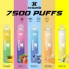 XIAOKE 梟客-發光拋棄式-7500口一次性拋棄式電子煙美滋滋糖果屋