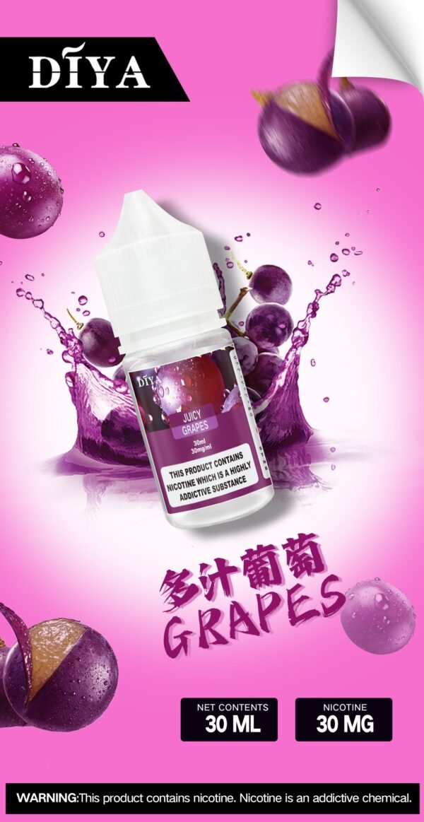 【DIYA叮啞煙油】30ML 多種口味進口小煙油，擁有天然香料｜美滋滋糖果屋