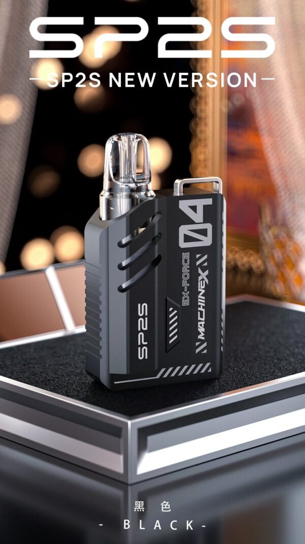 【思博瑞SP2S MAX 矩陣系列主機】 SP2s pod新版方形帶屏換彈式主機套裝 盒子棉網芯電子煙｜美滋滋糖果屋