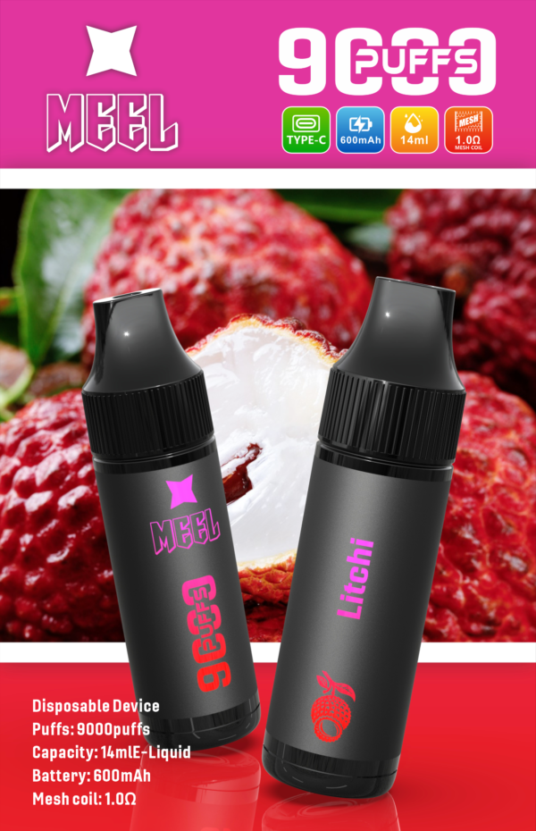 【Meel 9000口拋棄式】 新款puffs電子煙 9種口味｜美滋滋糖果屋