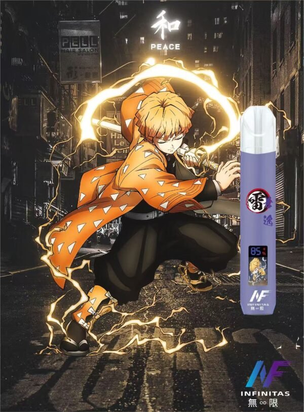 【鬼滅之刃電子煙主機 | INF聯名EVO發光款主機】通用一代煙彈｜美滋滋糖果屋