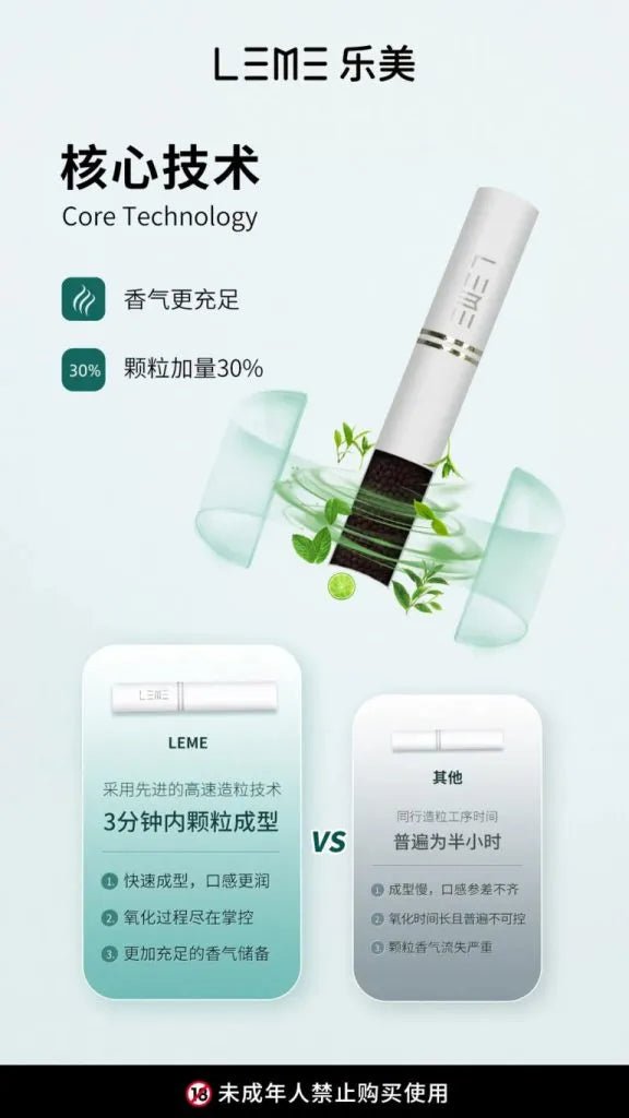 【日版 LEME 樂美加熱煙 HNB 系列】通用 IQOS 舊款主機｜1 條 10 包｜現貨秒發｜美滋滋糖果屋