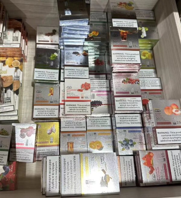 【LANA拉娜煙彈】透明發光煙彈2.5ML-通用SP2/RELX等一代所有主機 正品保證｜美滋滋糖果屋