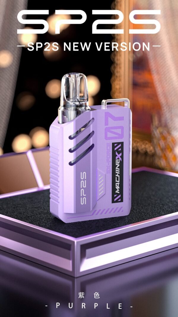 【思博瑞SP2S MAX 矩陣系列主機】 SP2s pod新版方形帶屏換彈式主機套裝 盒子棉網芯電子煙｜美滋滋糖果屋