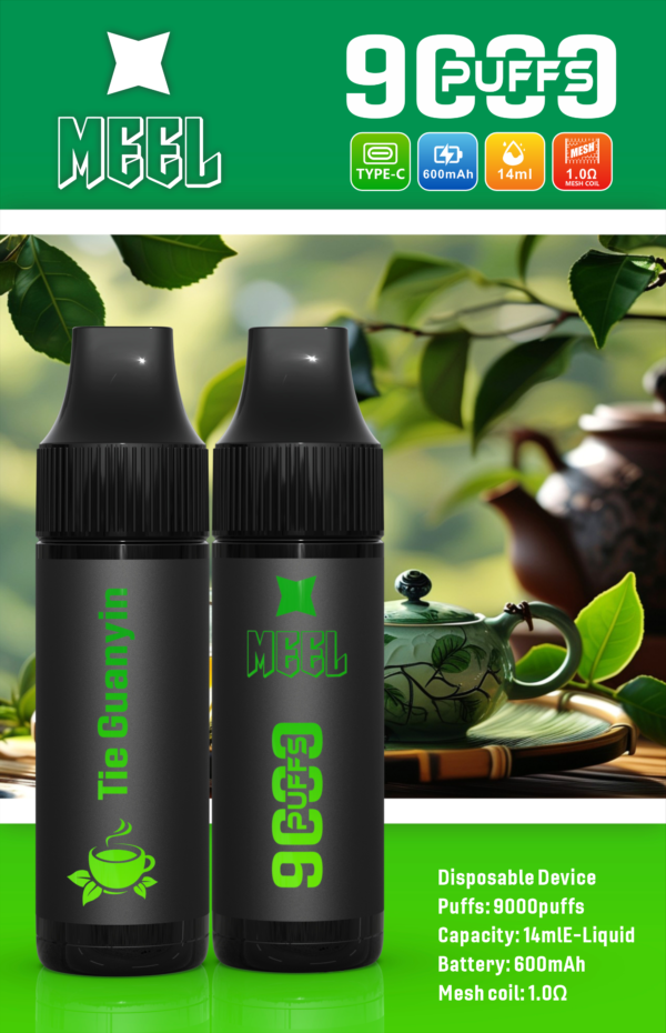 【Meel 9000口拋棄式】 新款puffs電子煙 9種口味｜美滋滋糖果屋