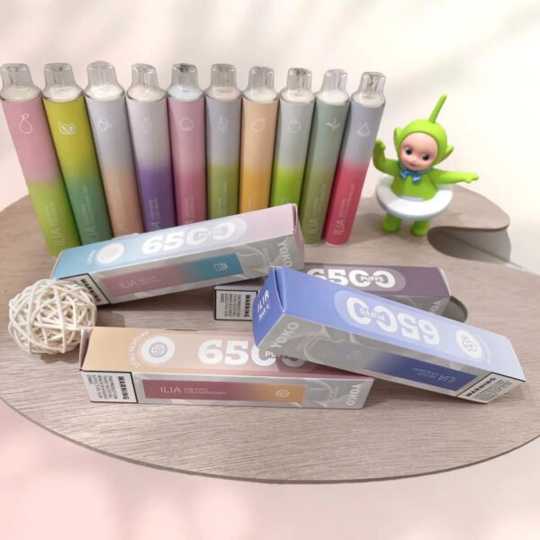 【哩啞四代拋棄式】ILIA BAR4拋棄式-6500口PUFFS拋棄式  一次性電子煙 可充電｜美滋滋糖果屋