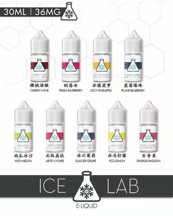 【冰凍實驗室】ICE LAB 電子果汁煙油 30ml 濃度 36mg｜美滋滋糖果屋
