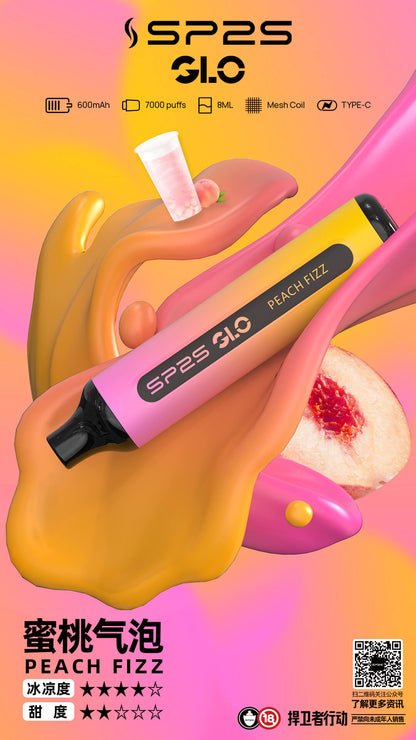 【SP2S拋棄式7000口】-15種口味8ml/新手可入 sp2s Puffs一次性7000口霧化棒｜美滋滋糖果屋