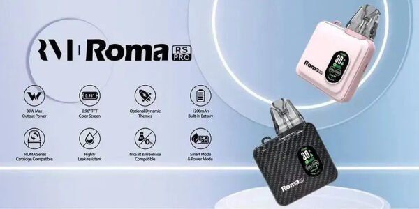 【羅馬 ROMA RS PRO 方塊注油款主機】1200mAh 超大電量｜通用 OXVA 小蠻牛系列｜美滋滋糖果屋