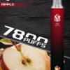【爅嘶一次性電子煙 新款大容量7800 Puffs】 拋棄式電子煙 香度提高30%｜美滋滋糖果屋