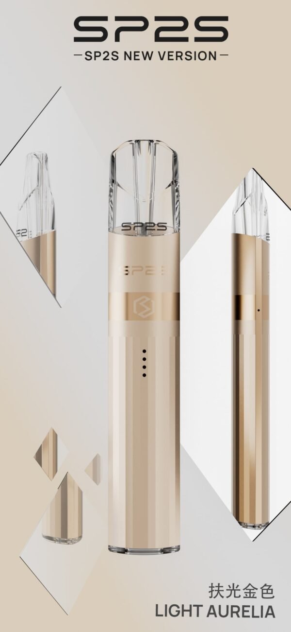 【SP2S Legend S 傳奇版主機】 SP2鈦發光主機全新升級版煙桿-兩檔調節8/9W-底部發光💥 通配一代lana/Sp2s/ilia等一代煙彈｜美滋滋糖果屋
